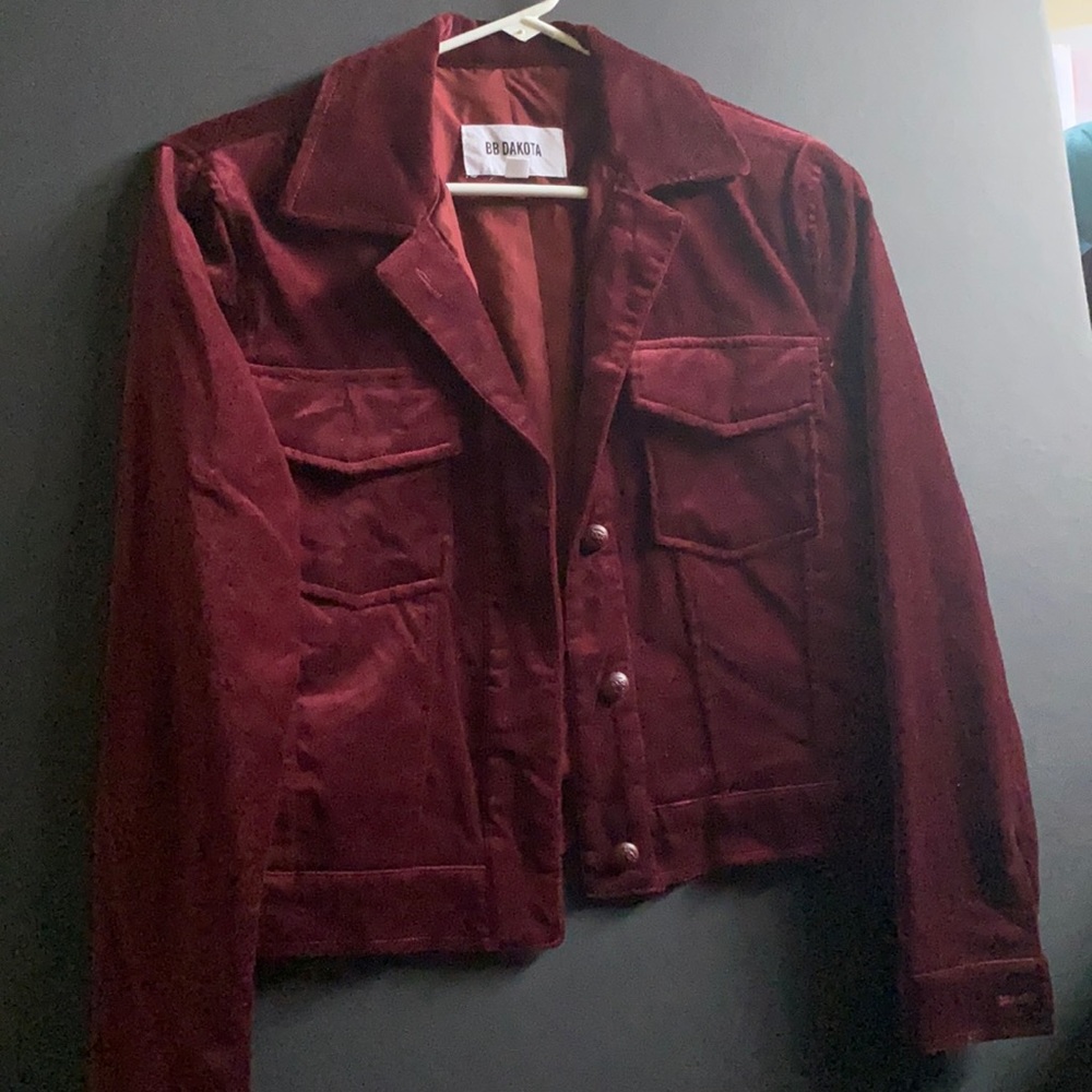Velvet blazer